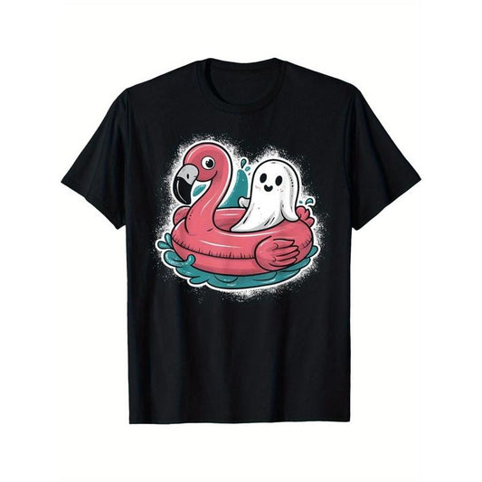 Ghosts in the Pool - Fun Scary Summer Summerween Halloween T-shirt Made in USA Hoodie, Sweatshirt | WearSparks.com