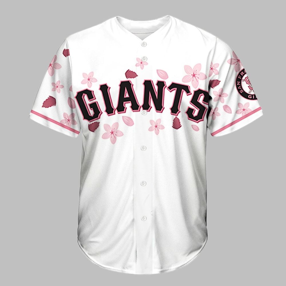 Giants Cherry Blossom Jersey 2025 - Grishko.com T-Shirts, Hoodie, Sweatshirt | WearSparks.com (Image 2)