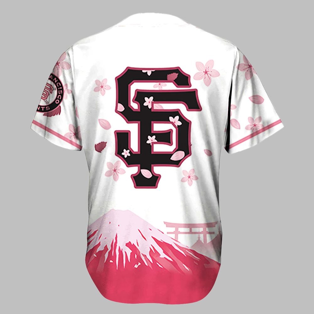 Giants Cherry Blossom Jersey 2025 - Grishko.com T-Shirts, Hoodie, Sweatshirt | WearSparks.com (Image 3)