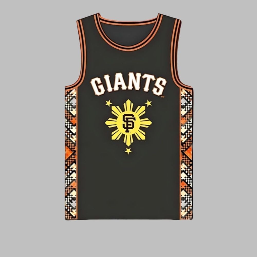 Giants Filipino Heritage Night Basketball Jersey Giveaway 2025 - Grishko.com T-Shirts, Hoodie, Sweatshirt (Image 1)