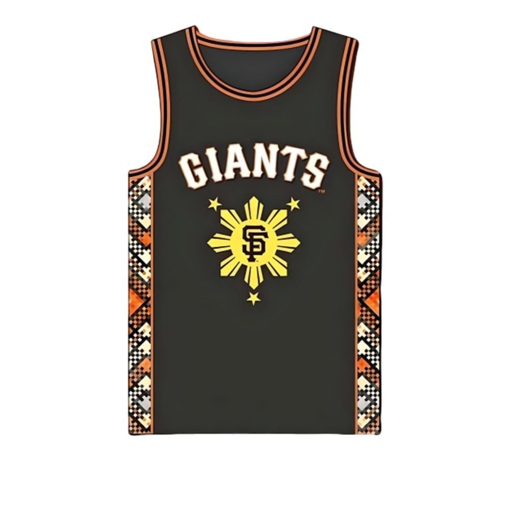 Giants Filipino Heritage Night Basketball Jersey Giveaway 2025 - Grishko.com T-Shirts, Hoodie, Sweatshirt (Image 2)