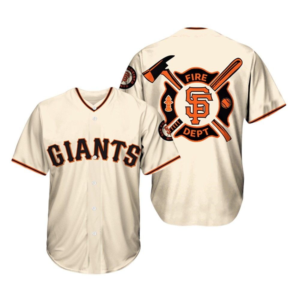 Giants Firefighter Appreciation Night Jersey 2025 - Grishko.com T-Shirts, Hoodie, Sweatshirt | WearSparks.com (Image 2)