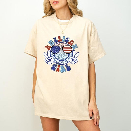 Girl USA Flag Shirt , USA Sunglasses 4th of July Shirt, Independence Day Shirt, Independence Day Gift Hoodie, Sweatshirt