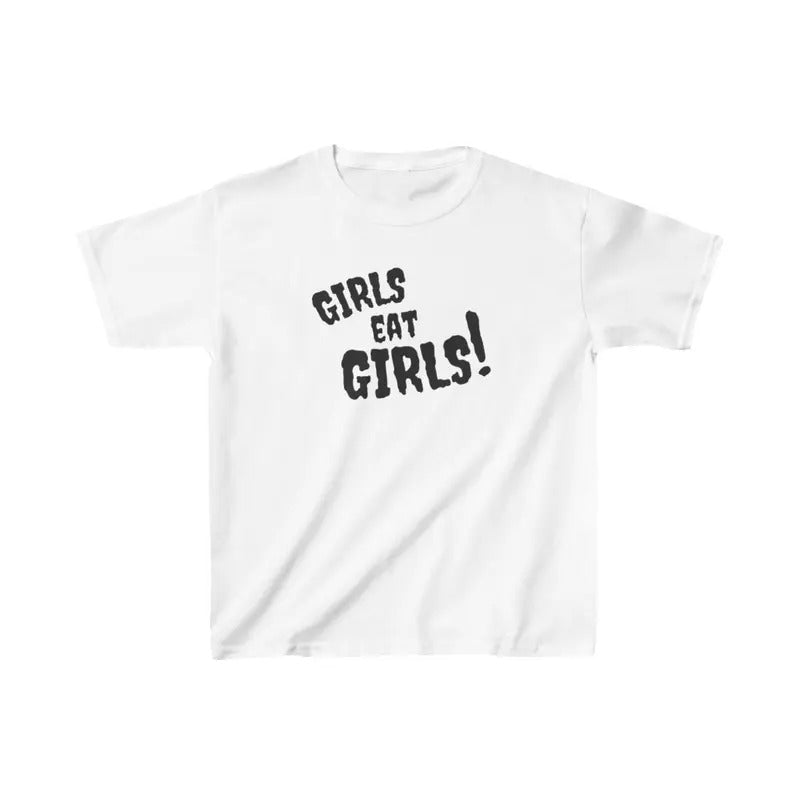 Girls Eat Girls Baby Tee (Black Ink) Hoodie, Sweatshirt | WearSparks.com