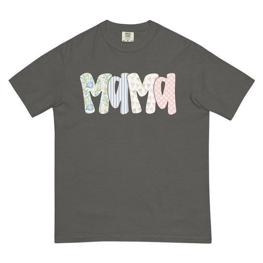 Girly Floral Mama Shirt ~ Unisex Apparel Relaxed Fit Printed In The USA Clothing Womenswear Casual Comfort Cotton Top...