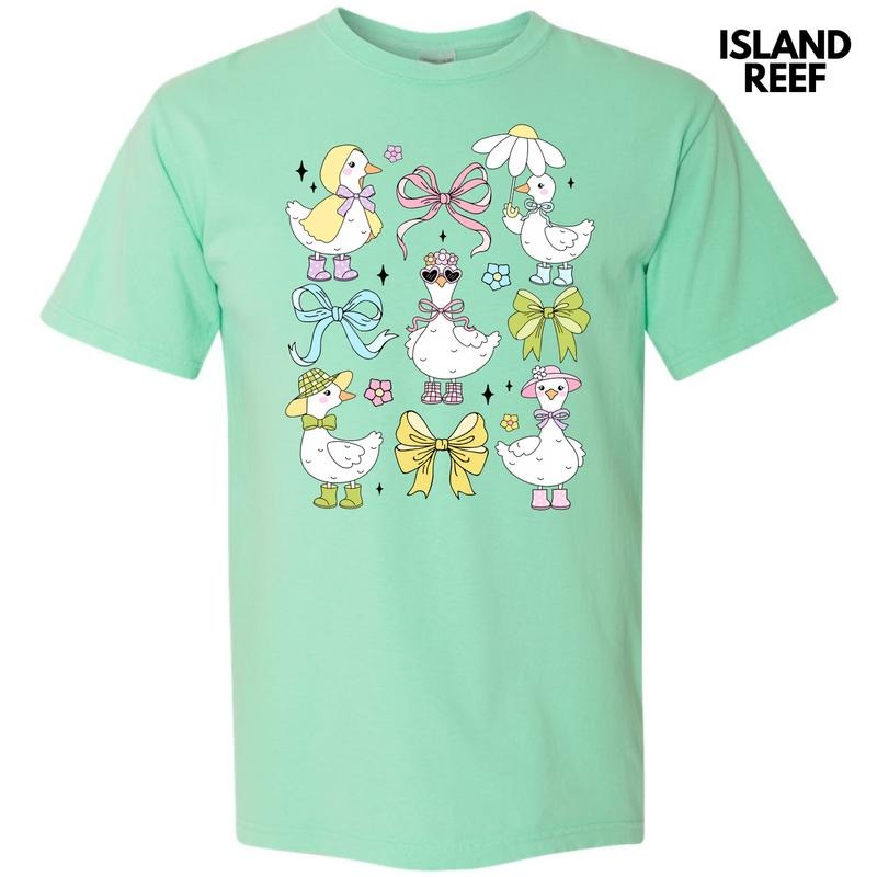 Girly Goose Collage Comfort Colors T-Shirt 'NLB' Hoodie, Sweatshirt | WearSparks.com