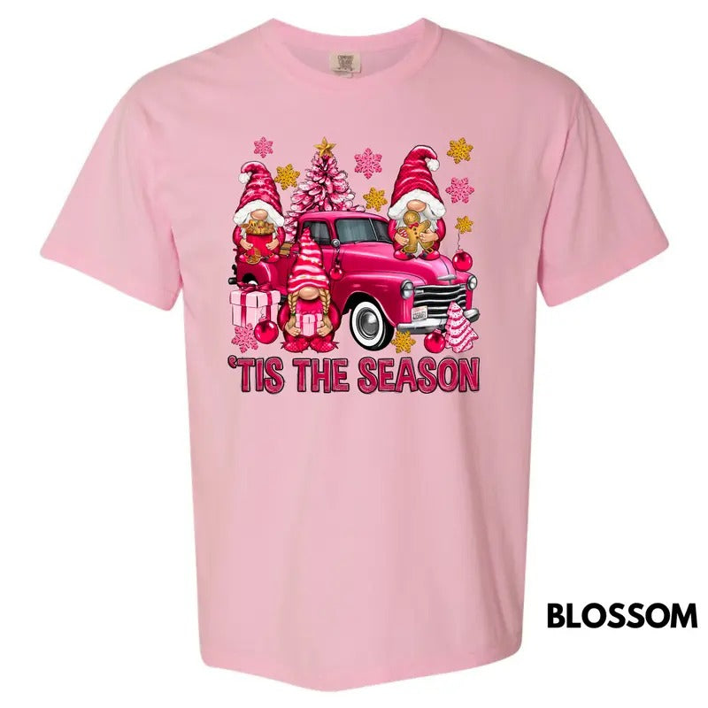 Gnome Tis The Season Comfort Colors T-Shirt 'NLB' Hoodie, Sweatshirt | WearSparks.com