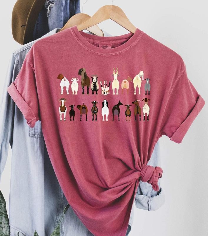 Goat Breeds Farm Animal Lover T-Shirt Hoodie, Sweatshirt | WearSparks.com