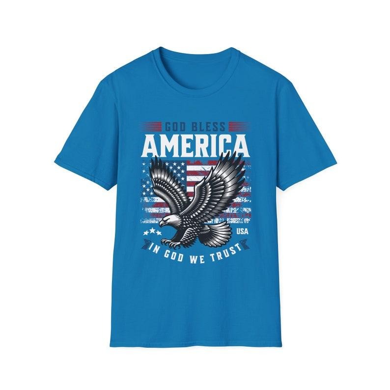 God Bless America Shirt, Patriotic Shirt, Great Gift to show your support for America Hoodie, Sweatshirt | WearSparks.com