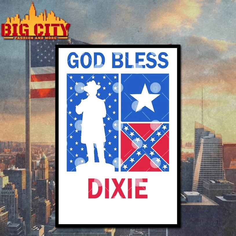 God Bless Dixie The Southern Soldier shirt