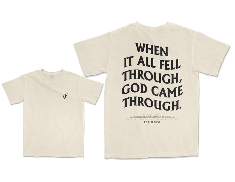 God Came Through Classic Cotton T-Shirts, Hoodie, Sweatshirt | WearSparks.com