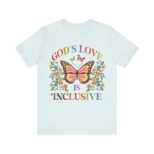 God's love is inclusive | christian lgbtq pride ally | lgbtq pride shirt | pride month gift | gay rights | trans pride |...