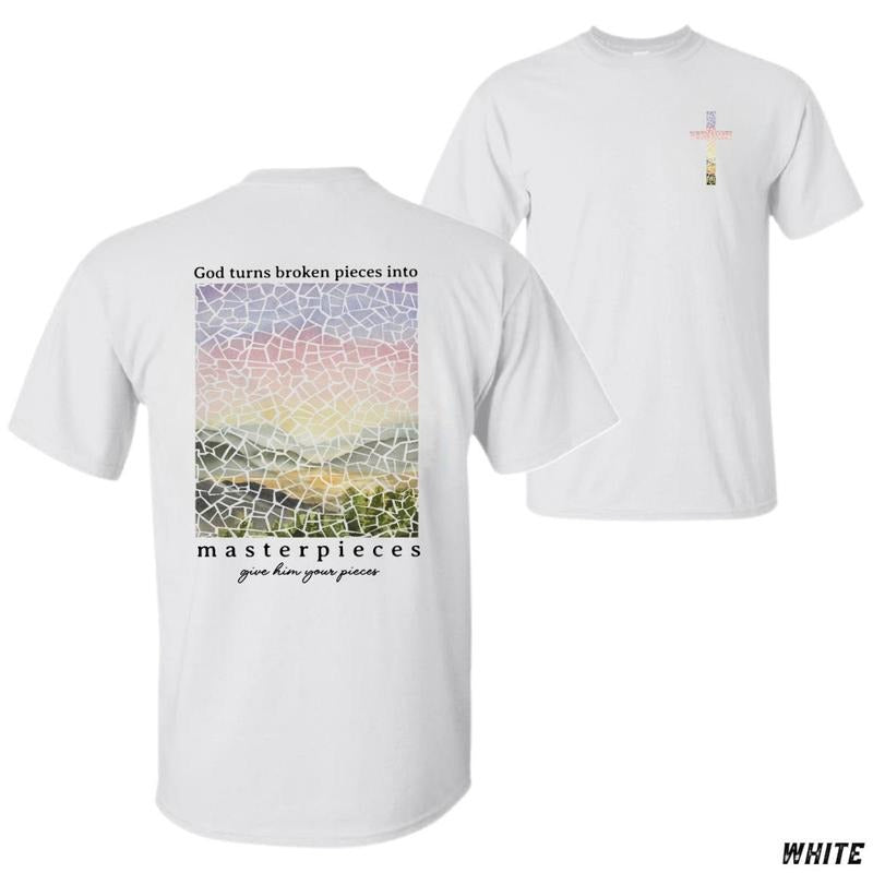 Gods Masterpiece T-shirt Faith-inspired Christian Tee Classic Fit Soft And Comfortable Men's T Shirts Tiktok Shop Store...