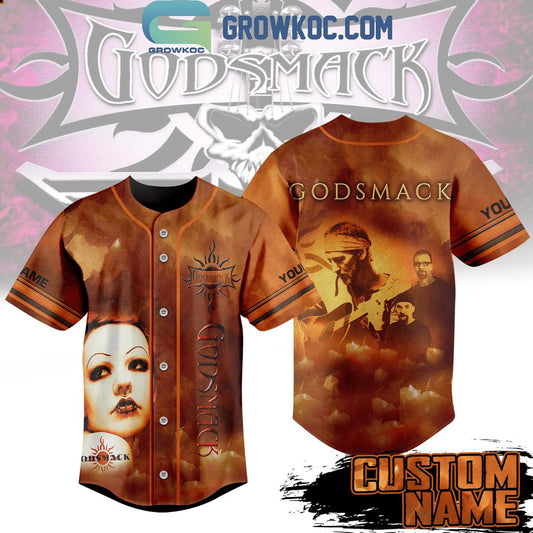 Godsmack Under Your Scars Fan Personalized Baseball Jersey