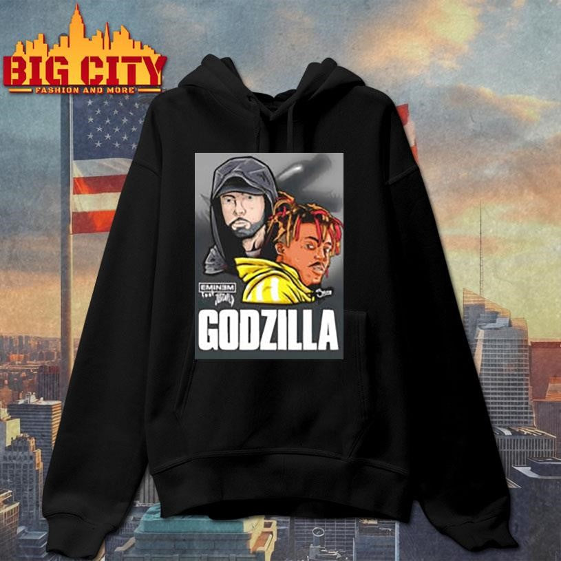 Godzilla Music to Be Murdered By album poster shirt