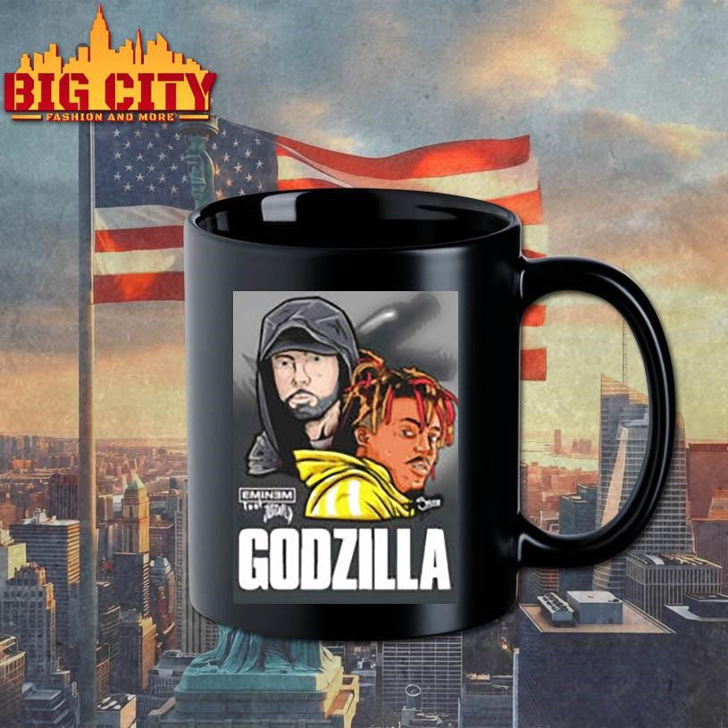 Godzilla Music to Be Murdered By album poster shirt