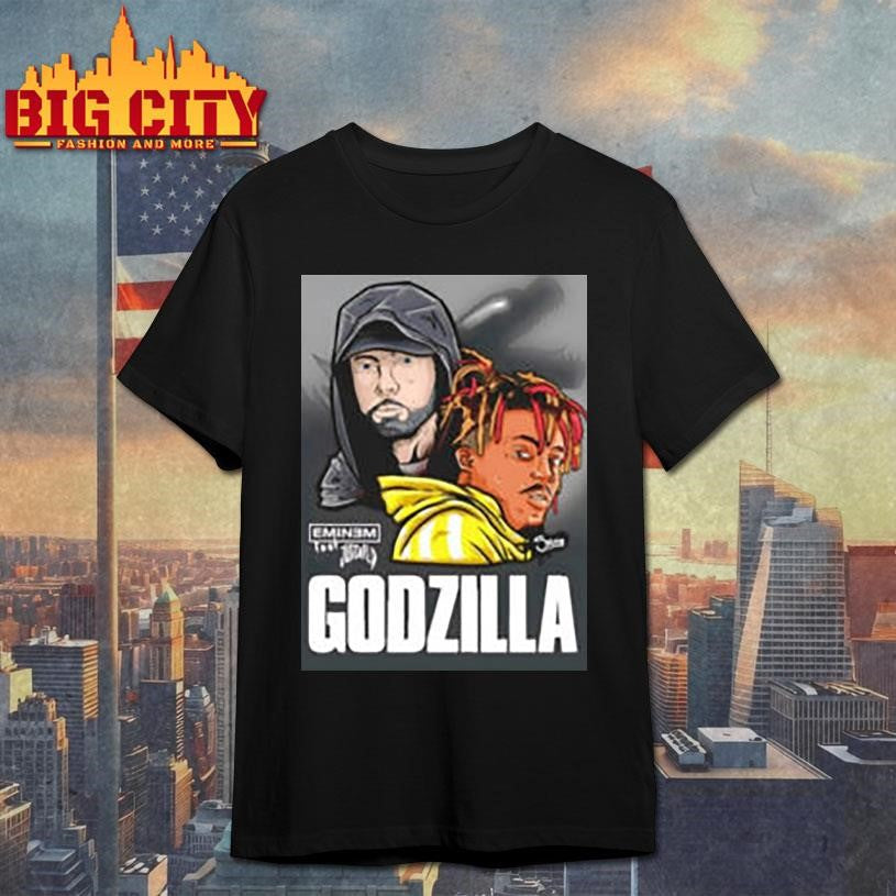 Godzilla Music to Be Murdered By album poster shirt