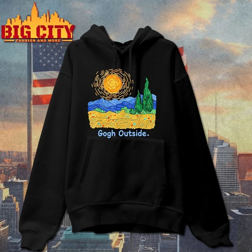 Gogh Outside Starry Night shirt
