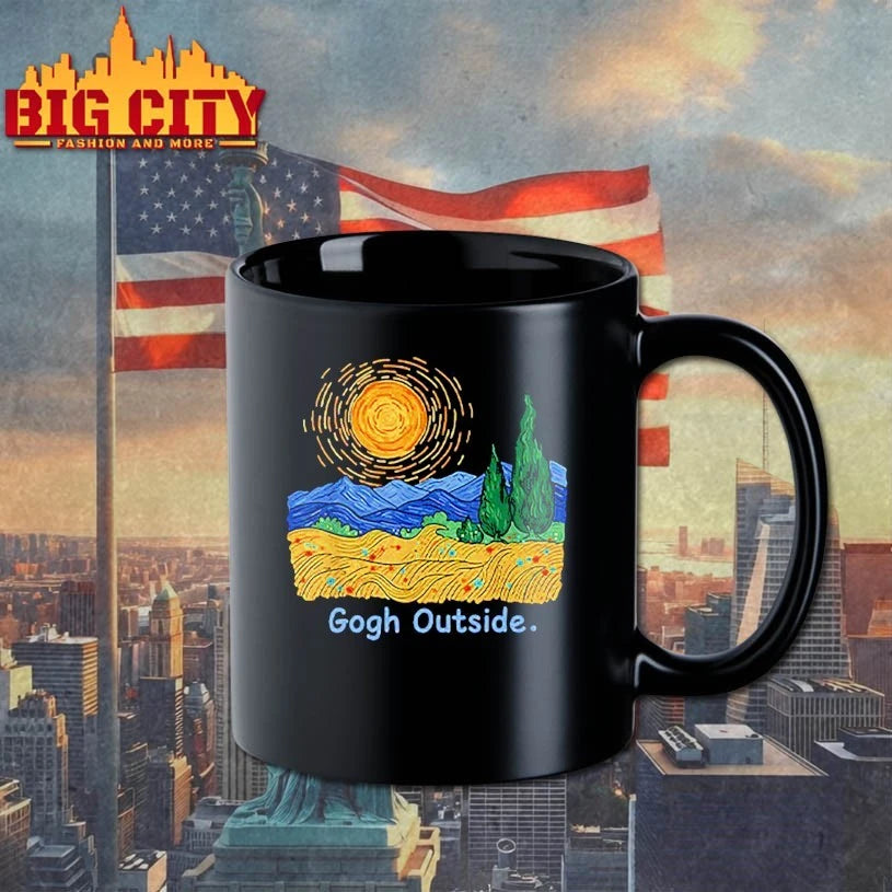 Gogh Outside Starry Night shirt