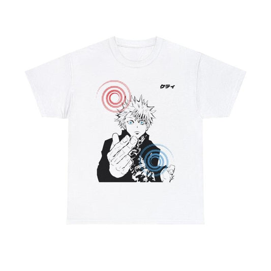 Gojo Limitless T-Shirt JuJutsu Kaisen Anime Manga Inspired Mens Womens Unisex Clothing Cursed Technique Reversal Red Blue...