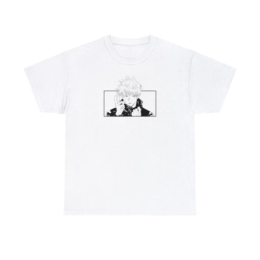 Gojo Minimal Graphic T-Shirt Unlimited Void Cursed Technique JuJutsu Kaisen Anime Manga Inspired Womens Mens Unisex...