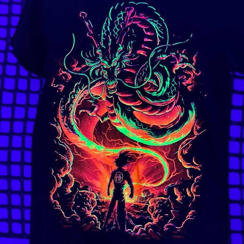 Goku fuego T-shirt Crewneck Hoodie, Sweatshirt | WearSparks.com