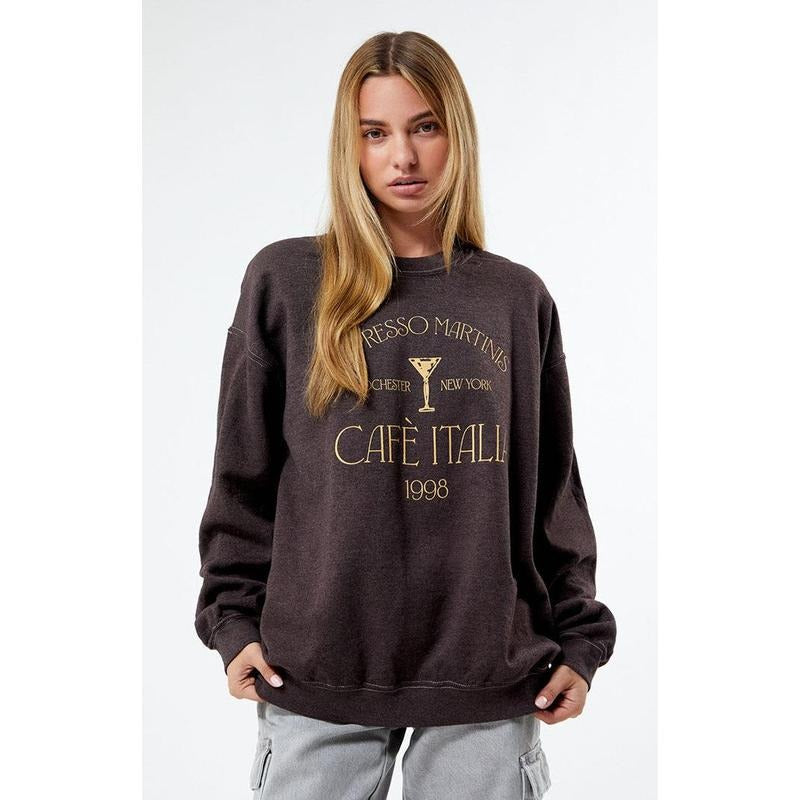 Golden Hour Women's Espresso Martini Crew Neck Sweatshirt T-Shirts, Hoodie | WearSparks.com