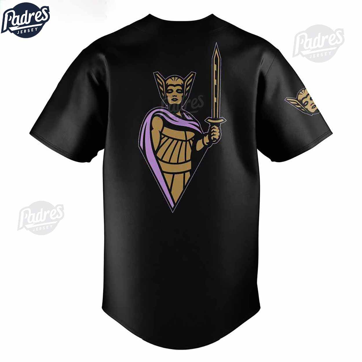 Golden State Valkyries Secondary Logo Baseball Jersey Outfit - Padres Jersey Oasis: Elevate Your Baseball Style... (Image 3)