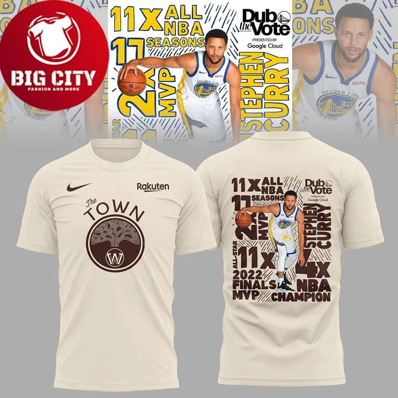 Golden State Warriors Stephen Curry Special Edition Two Sided Shirt