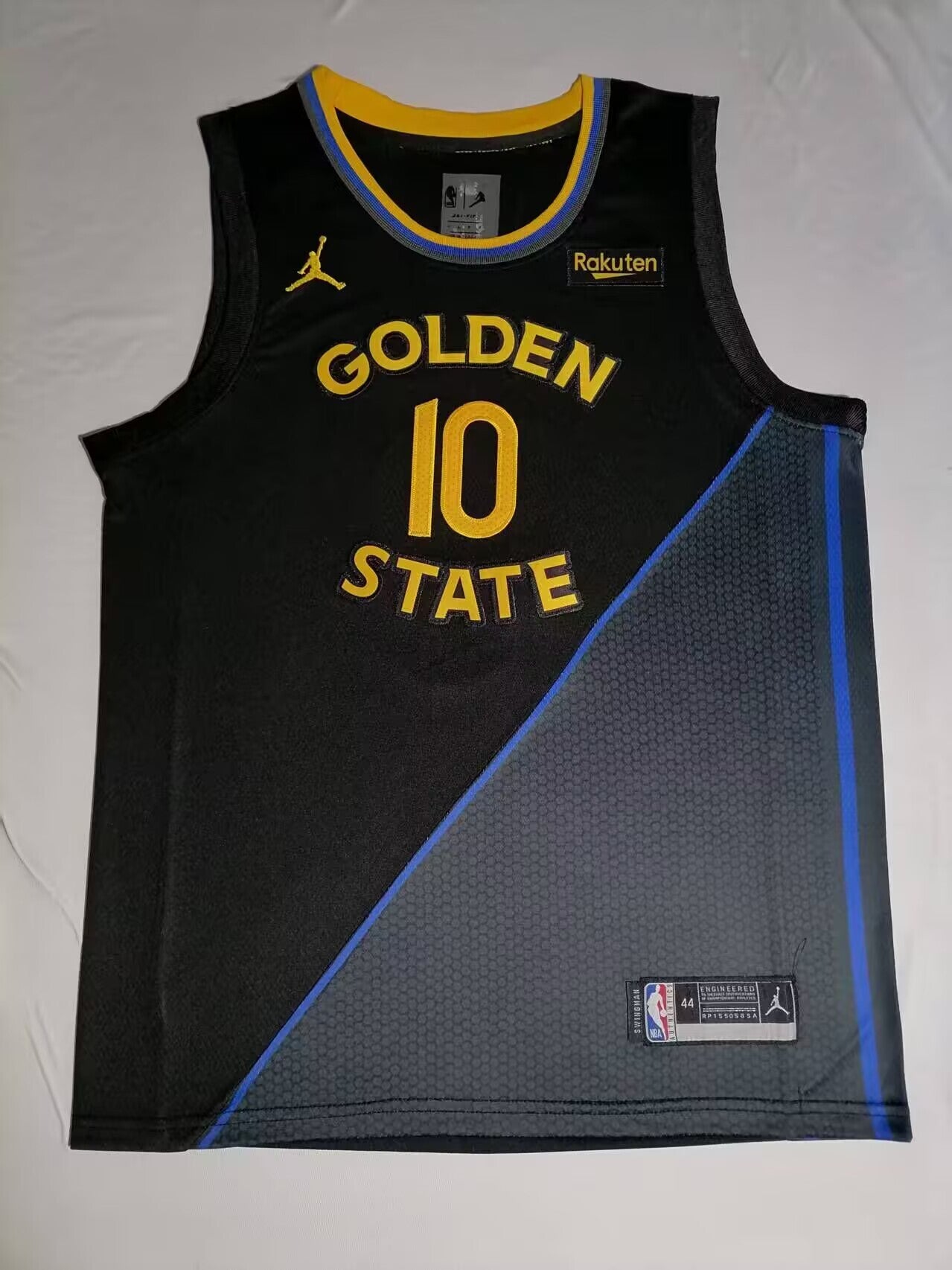 Golden State Warriors #10 Jimmy Butler Warriors 10 Black Style 2
