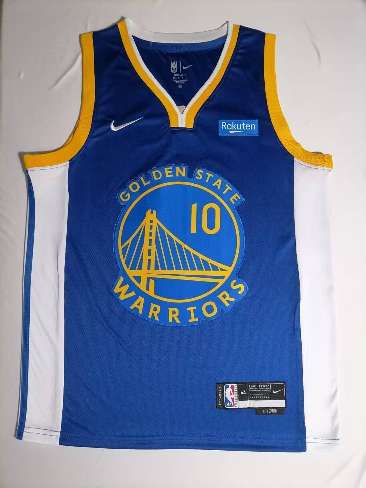 Golden State Warriors #10 Jimmy Butler Warriors 10 Blue Style 2
