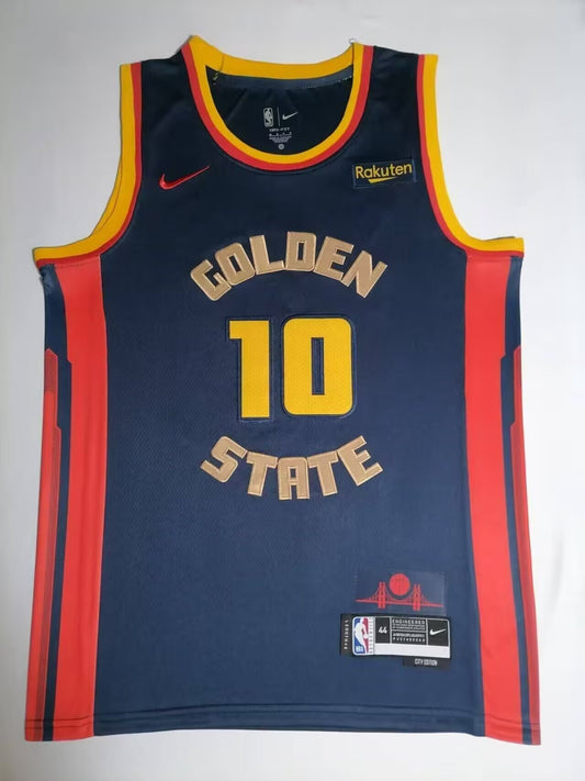 Golden State Warriors #10 Jimmy Butler Warriors 10 City Edition Style 2