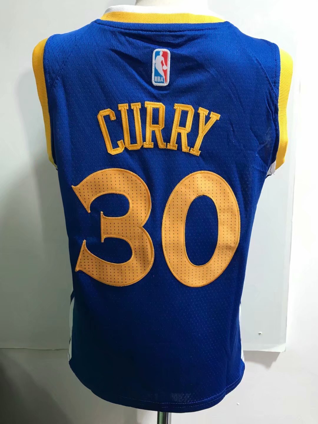Golden State Warriors #30 Stephen Curry Blue Style 2
