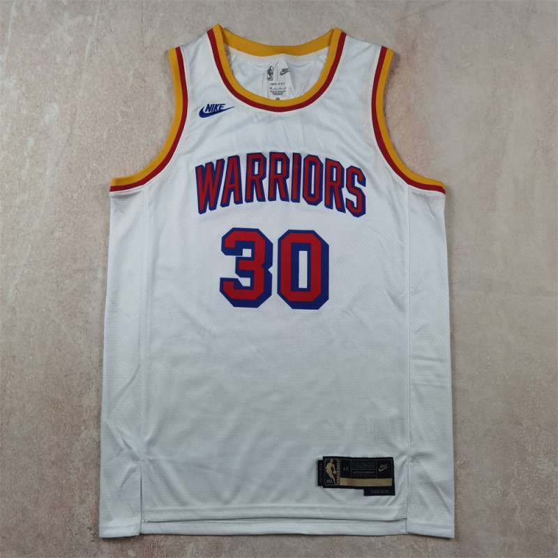 Golden State Warriors #30 Stephen Curry Hot Press Warriors 30 Classic White s-xxl Style 2