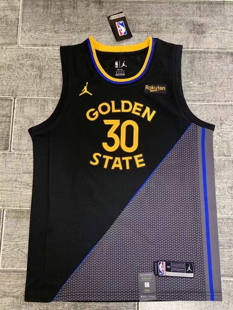 Golden State Warriors #30 Stephen Curry Warriors 30 City Edition Style 4