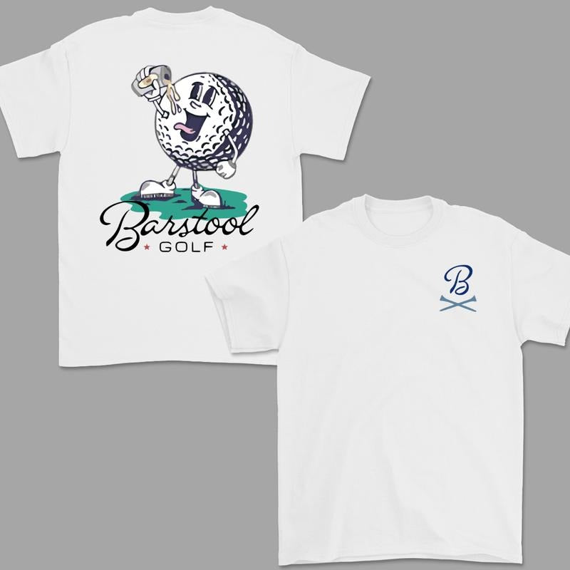 Golf Ball Printed T-Shirt as a Casual Gift