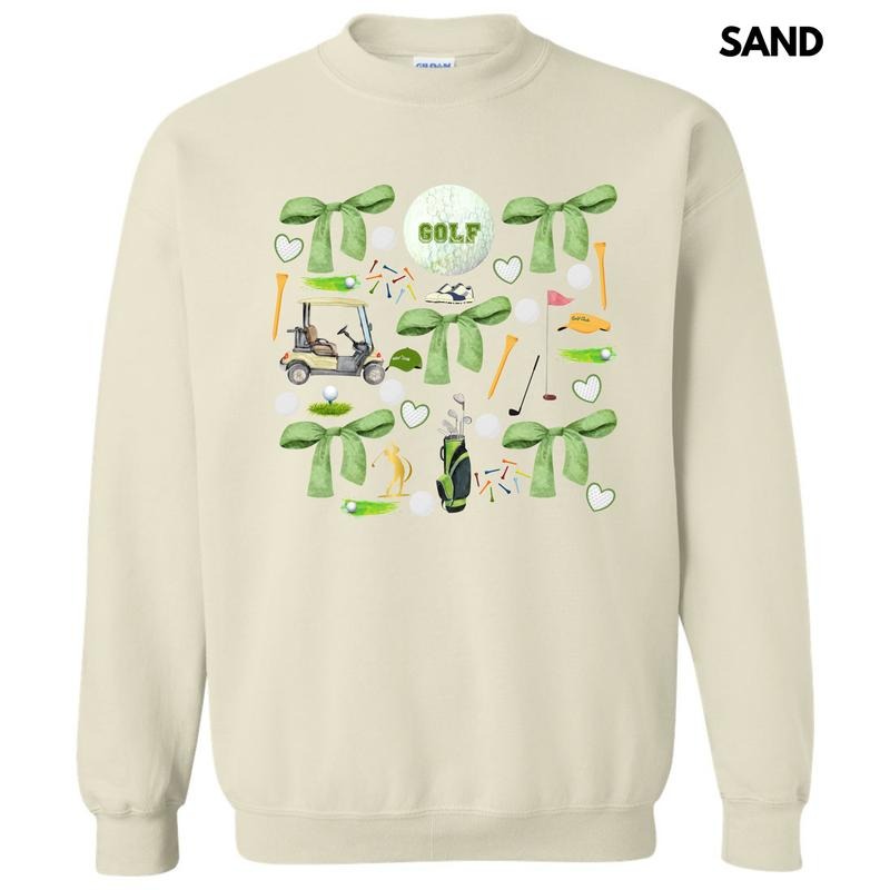 Golf Day Collage Sweatshirt 'NLB' T-Shirts, Hoodie | WearSparks.com