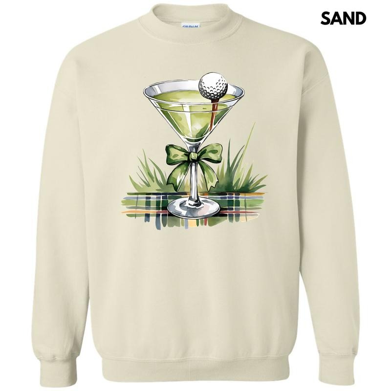 Golfing Martini Sweatshirt 'NLB' T-Shirts, Hoodie | WearSparks.com