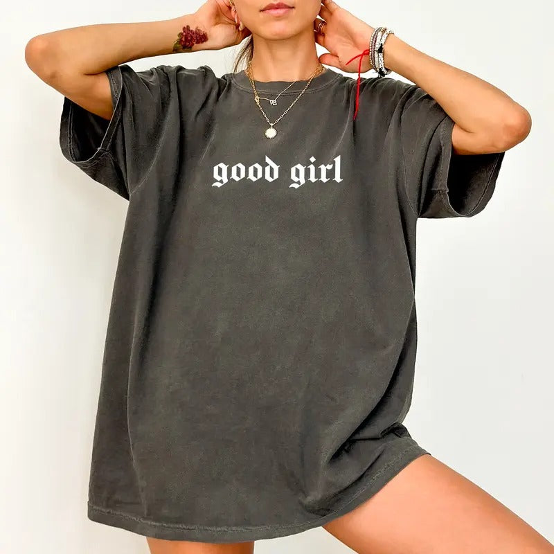 Good Girl Shirt, Good Girl Romance Club Graphic Printed Tee, Book Lover Unhinged Shirt, Romance Reader Shirt, Bookish...