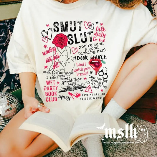 Good Girls Read Smut, Smut T-Shirt, Spicy Book Shirt, STFUATTDLAGG, Buy Me Books, Reader, Spicy Literature, Spicy Book...