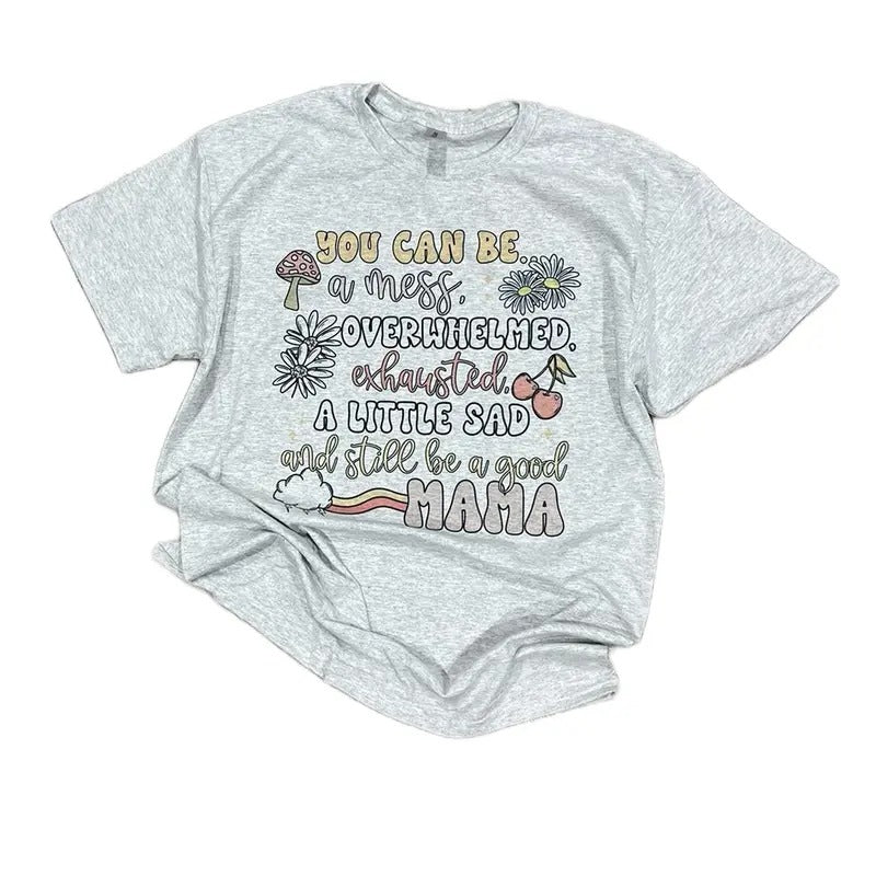 Good Mama Graphic Tshirt , crewneck or longsleeve shirt Top Womenswear Women Shortsleeve tees cute shirts Hoodie, Sweatshirt