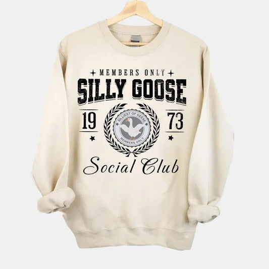 Goose Shirt, Goose Sweatshirt, Funny Silly Goose Shirt, Goose Lover, Goose Tshirt, Silly Goose Shirt Hoodie | WearSparks.com