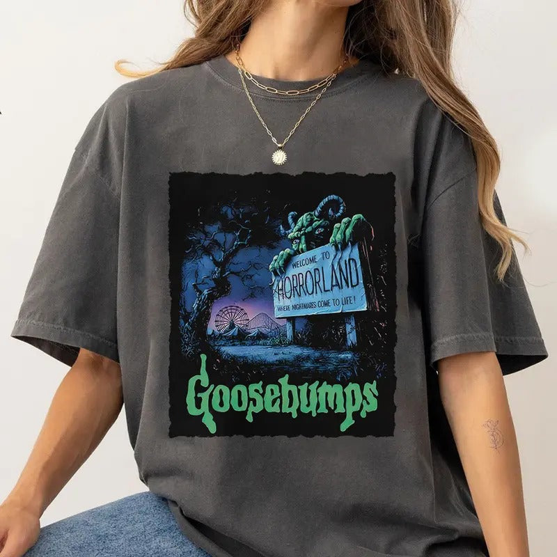 Goosebumps Shirt, Goosebumps Womens Shirt, Halloween Shirt, Goosebumps Shirt, Spooky Season Shirt Hoodie, Sweatshirt