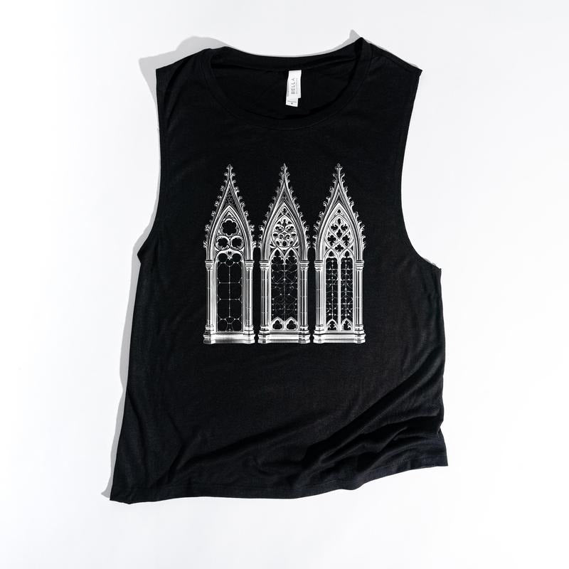 Gothic Doors Muscle Tank T-Shirts, Hoodie, Sweatshirt | WearSparks.com