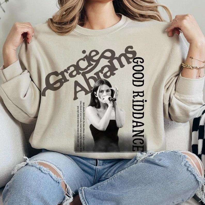 Gracie Abrams 90s Album Sweatshirt, This Is What It Feels Like Music Fan Gift, T-Shirts, Hoodie | WearSparks.com