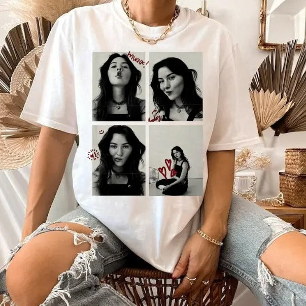 Gracie Abrams T-Shirt, This Is What It Feels Like , Gracie Abrams Merch, Music Singer Concert Tee Casual Cotton Hoodie,...