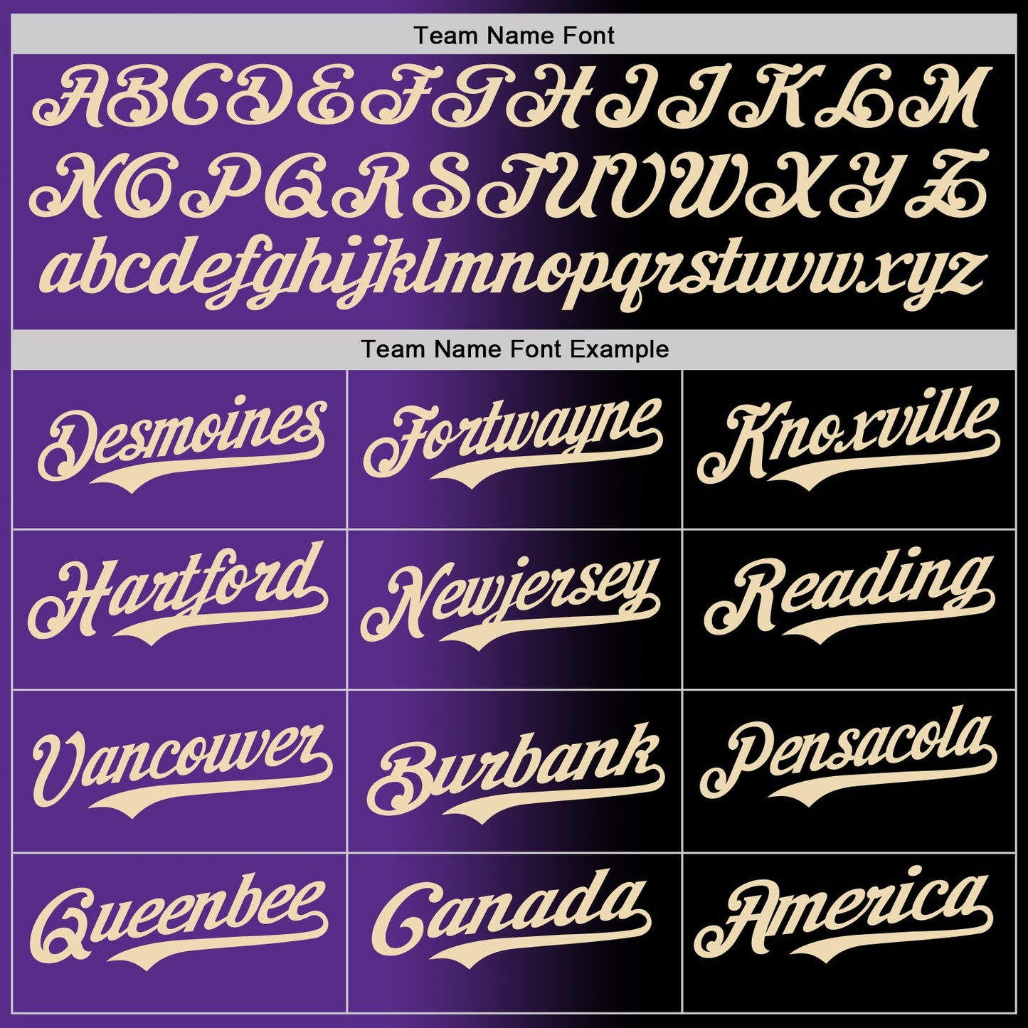 Custom Black Cream-Purple Authentic Gradient Fashion Baseball Jersey T-Shirts, Hoodie, Sweatshirt | WearSparks.com (Image 4)