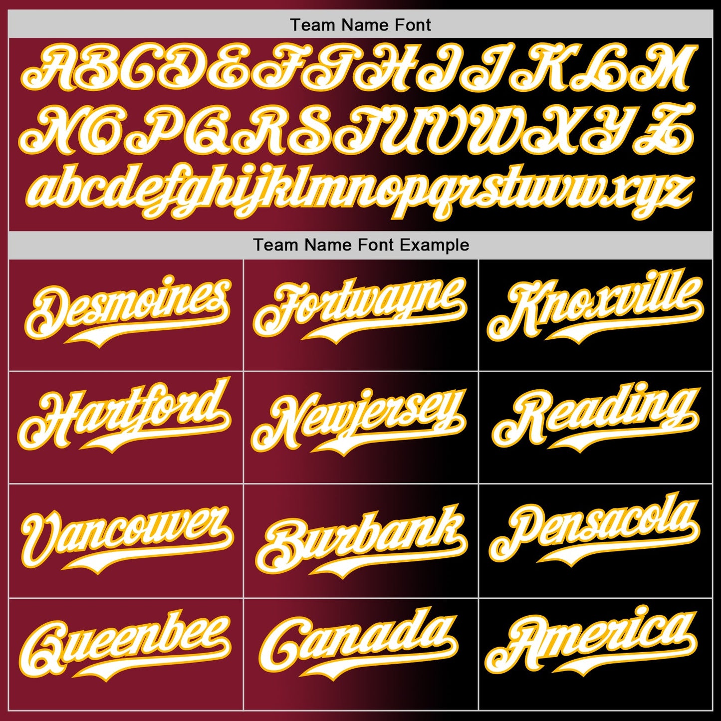 Custom Black White Crimson-Gold Authentic Gradient Fashion Baseball Jersey T-Shirts, Hoodie, Sweatshirt (Image 4)