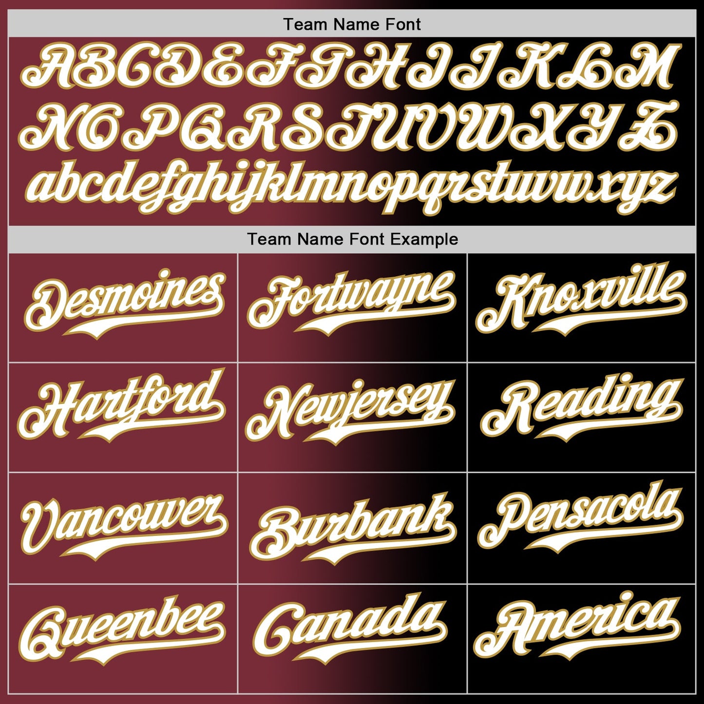 Custom Black White Burgundy-Old Gold Authentic Gradient Fashion Baseball Jersey T-Shirts, Hoodie, Sweatshirt (Image 4)