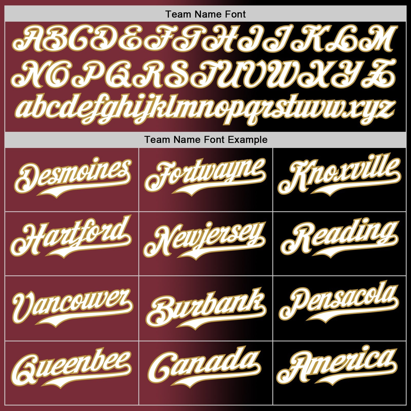 Custom Black White Burgundy-Old Gold Authentic Gradient Fashion Baseball Jersey T-Shirts, Hoodie, Sweatshirt (Image 4)